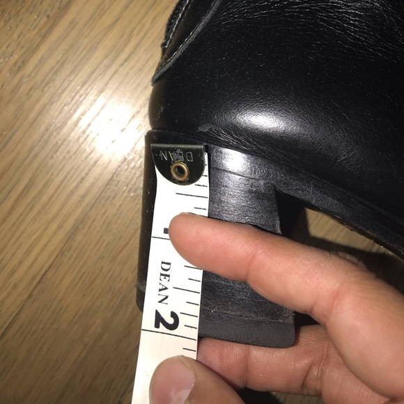 Luc Berjen Black Genuine Leather Booties - Picture 6 of 6